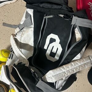 OU Rawlings gear bag used for softball